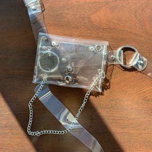 Dolls kill belt with chain